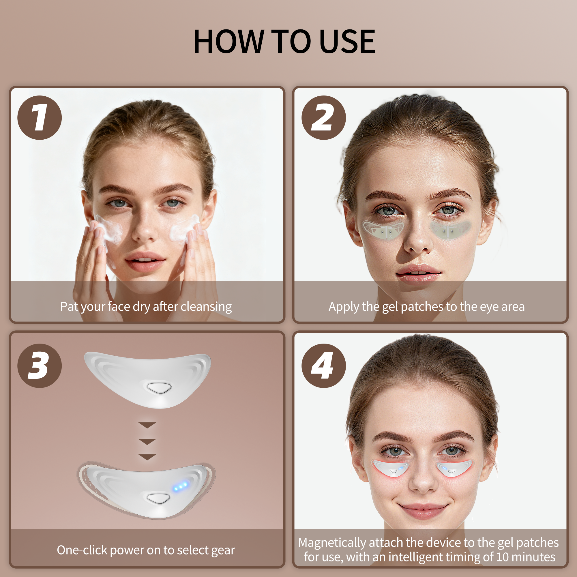 2026 Professional Under - Eye Treatment Microcurrent Technology